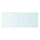 hylde glaspanel klar 50x20 cm