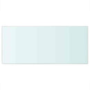 hylde glaspanel klar 50x25 cm