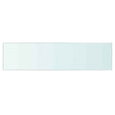 hylde glaspanel klar 60x15 cm