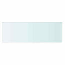hylde glaspanel klar 60x20 cm