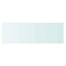 hylde glaspanel klar 60x20 cm