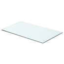 hylde glaspanel klar 60x30 cm