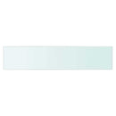 hylde glaspanel klar 70x15 cm