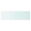 hylde glaspanel klar 70x20 cm