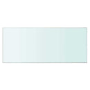 hylde glaspanel klar 70x30 cm