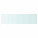 hylde glaspanel klar 90x25 cm