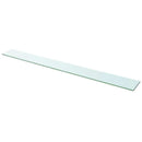 hylde glaspanel klar 110x12 cm