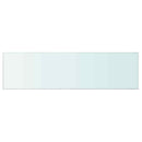 hylde glaspanel klar 110x30 cm