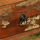 skænk 120x35x76 cm massivt genbrugstræ