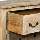 skænk 200x40x90 cm massivt mangotræ