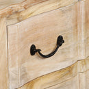 skænk 200x40x90 cm massivt mangotræ