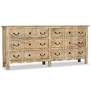 skænk 200x40x90 cm massivt mangotræ