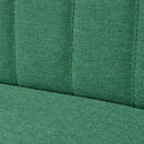 stofsofa 117x55,5x77 cm grøn
