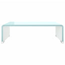 tv-stativ/skærmforhøjer 40x25x11 cm glas grøn