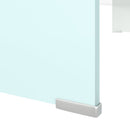 tv-stativ/skærmforhøjer 90x30x13 cm glas grøn