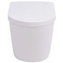 væghængt toilet keramisk hvid