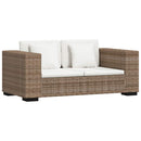 2-personers og 3-personers sofasæt ægte rattan