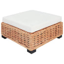 sofasæt 27 dele naturlig rattan