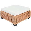 sofasæt 14 dele naturlig rattan