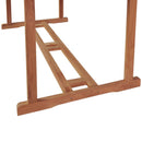 havebord 180x90x75 cm massivt teaktræ