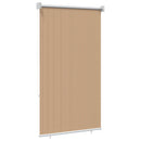 Udendørs rullegardin 105 (B) x 140 (H) cm beige