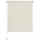 udendørs rullegardin 105 (B) x 140 (H) cm cremefarvet