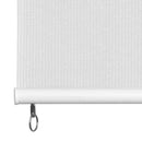 udendørs rullegardin 140 x 140 cm hvid