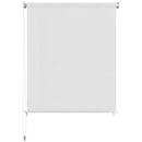 udendørs rullegardin 200 x 140 cm hvid