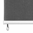 udendørs rullegardin 405 (B) x 230 (H) cm antracitgrå