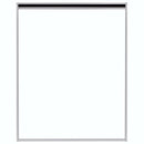 plisseret insektnet til vinduer aluminium 80 x 100 cm