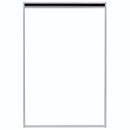 plisseret insektnet til vinduer aluminium 80 x 120 cm