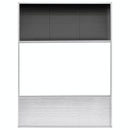 plisseret insektnet til vinduer aluminium 60 x 80 cm med afskygning