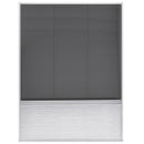 plisseret insektnet til vinduer aluminium 60 x 80 cm med afskygning