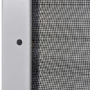 plisseret insektnet til vinduer aluminium 80 x 100 cm med afskygning