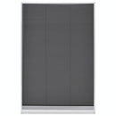 plisseret insektnet til vinduer aluminium 80 x 120 cm med afskygning