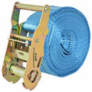 surringsbånd 4 stk. 2 ton 6 m x 38 mm blå