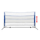 badmintonsæt med net og fjerbolde 300 x 155 cm