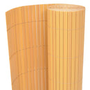 dobbeltsidet havehegn PVC 90 x 300 cm gul