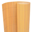 dobbeltsidet havehegn PVC 90 x 500 cm gul