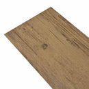 Gulvplanker Valnøddebrun 5,26 m² 18 stk. PVC