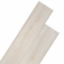 Gulvplanker Hvid 5,26 m² 18 stk. PVC