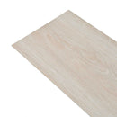 Gulvplanker Hvid 5,26 m² 18 stk. PVC