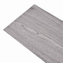 Gulvplanker Mørkegrå 5,26 m² 18 stk. PVC