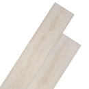 Gulvplanker Eg Klassisk Hvid 5,02 m² 36 stk. PVC