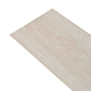 Gulvplanker Eg Klassisk Hvid 5,02 m² 36 stk. PVC