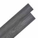 Gulvplanker Sort og Hvid 5,02 m² 36 stk. PVC