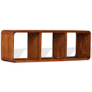 tv-skab 120x30x40 cm massivt træ honningfarvet finish