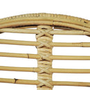 spisebordsstole 4 stk. naturligt rattan
