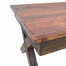 sofabord 110x60x45 cm blandet genbrugstræ