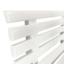havebænk 145,5 cm plastik hvid